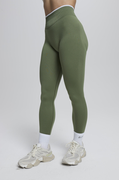 Elypse Legginsy POWER oliwkowe