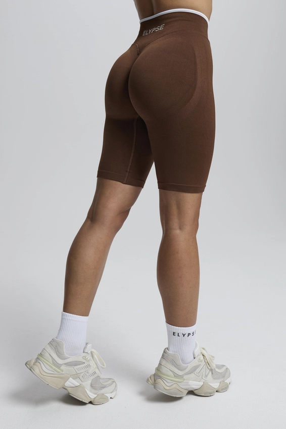 Elypse Spodenki POWER ciemny brąz